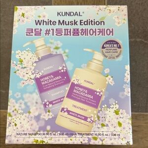 White Musk Edition Shampoo and Treatment Set